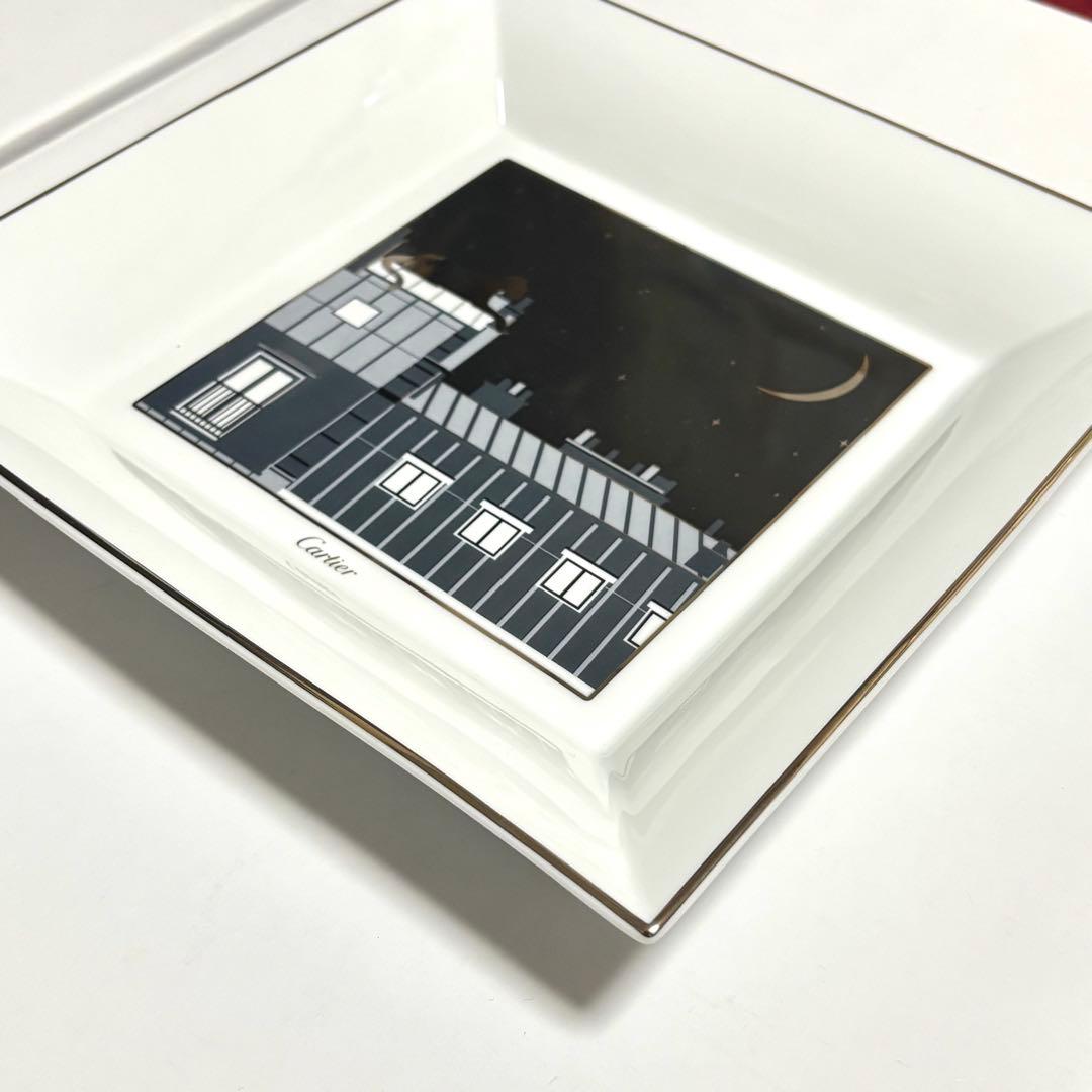 Cartier カルティエ スクエアプレート パンサー 箱付 皿 非売品【新品】