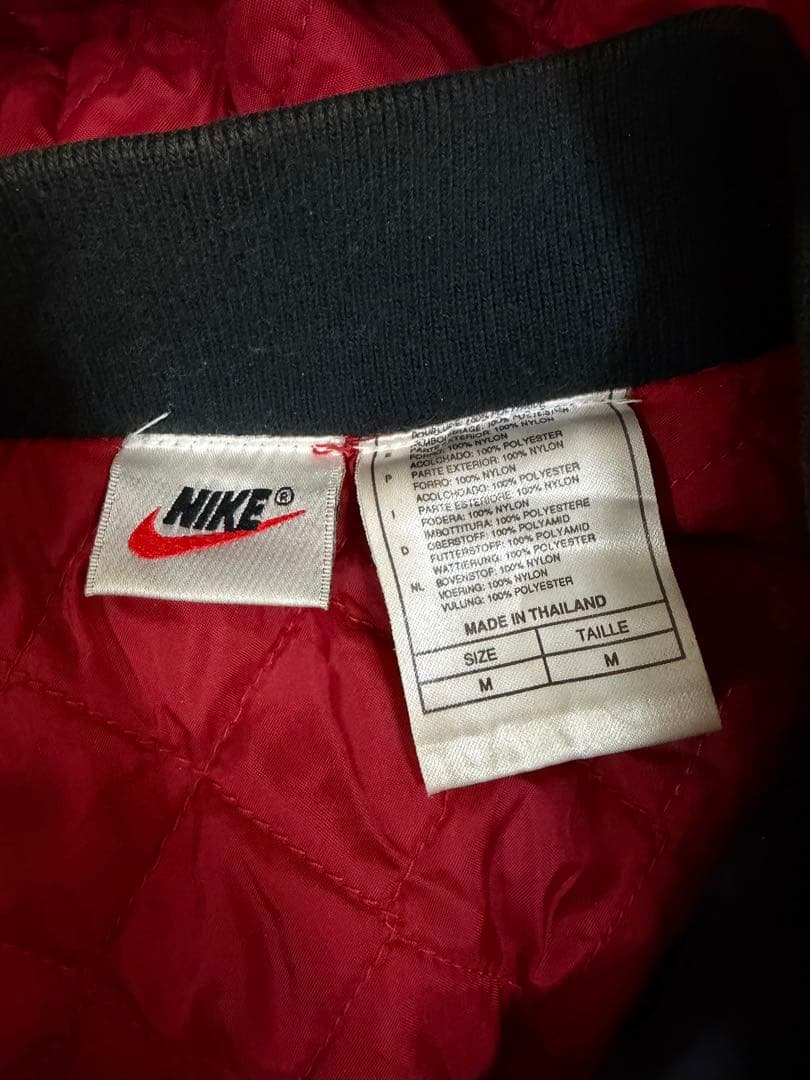 超希少⭐︎90's NIKE 銀タグ　中綿ナイロンジャケット ビッグスウォッシュM