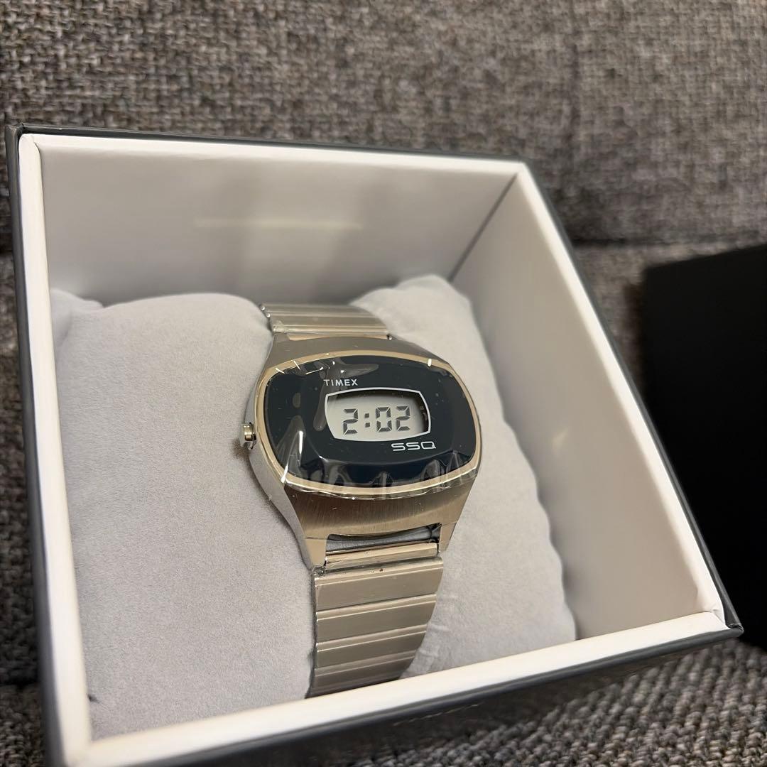 【新品未使用】TIMEX タイメックス SSQ デジタル 腕時計 ウォッチ