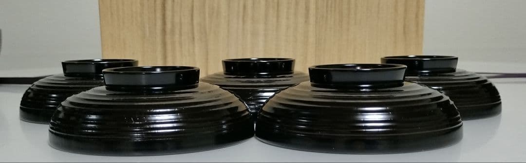 輪島塗　雪月花蒔絵　煮物椀　作家もの