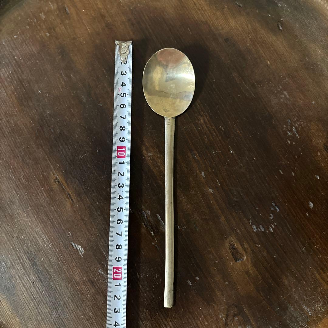 李朝スッカラ5点　(g228)韓国スプーン.アンティーク.ヴィンテージ.古道具