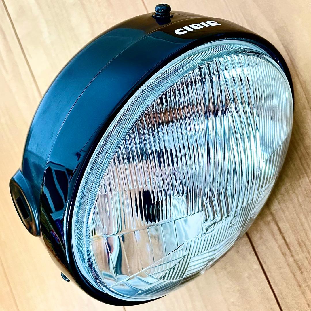 CIBIE シビエ モト 180φ ヘッドライト 当時物 GS400 他