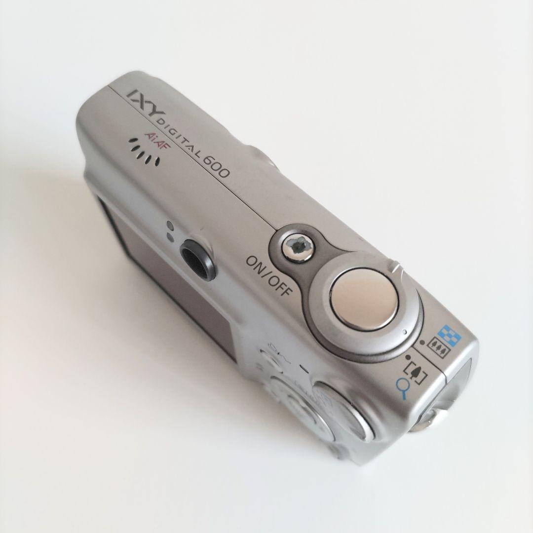 Canon デジカメ IXY DIGITAL 600 シルバー PC1114