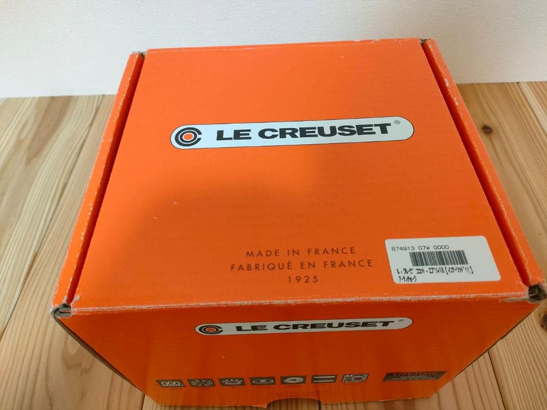 【新品未使用】　ル・クルーゼ　ココット エブリィ 18　インナーリッド付