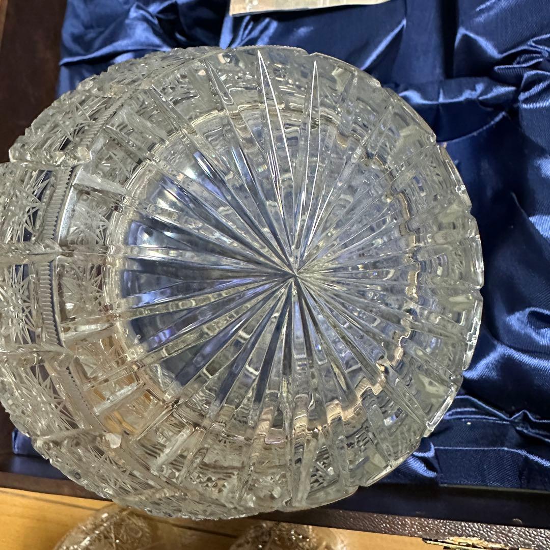 未使用 美品 ボヘミア クリスタル 500PK デキャンタ ワイングラス 6客