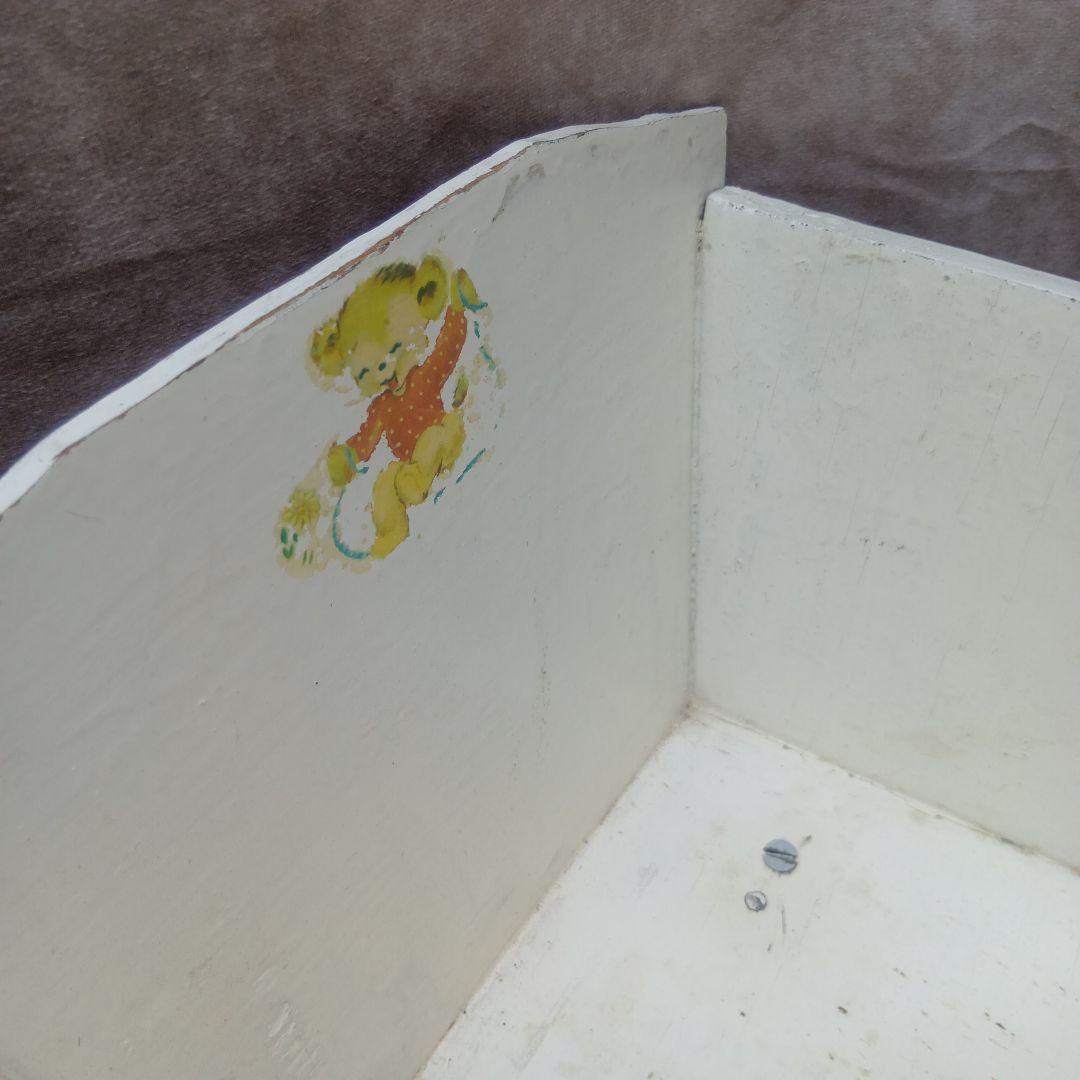 ♥ホワイトの可愛いヴィンテージ揺りかご♥