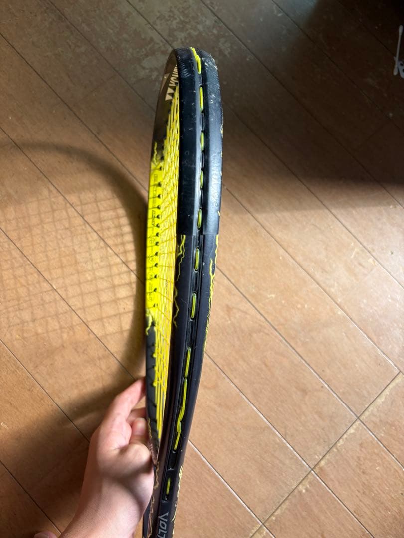 YONEX テニスラケット （ボルトレイジ）ブラック/イエロー