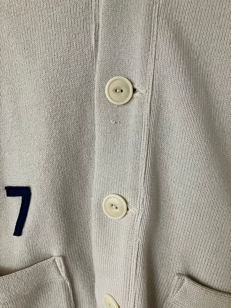 45R 77ニットソーの908レタードカーディガン