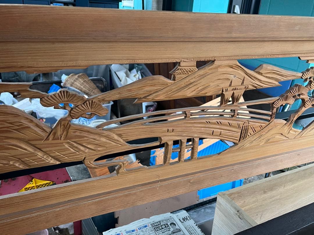 欄間彫刻、彫刻欄間、和室欄間彫刻、 レトロ欄間、欄間、欄間装飾