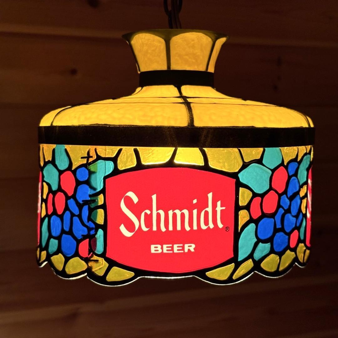 Schmidt BEER ライトサイン ビンテージ PUB バー ランプ ライト