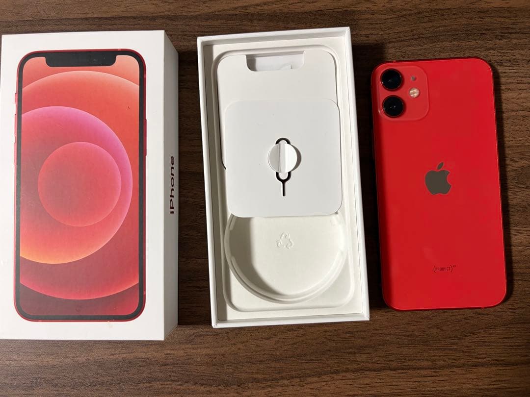 iPhone12mini 128GB レッド　SIMフリー