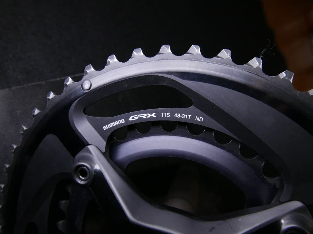 FC−RX810 シマノ GRX ダブルギア クランク 175mm 48−31T