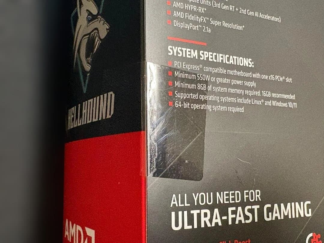 新品　PowerColor AMD Radeon RX 9060XT 16GB②