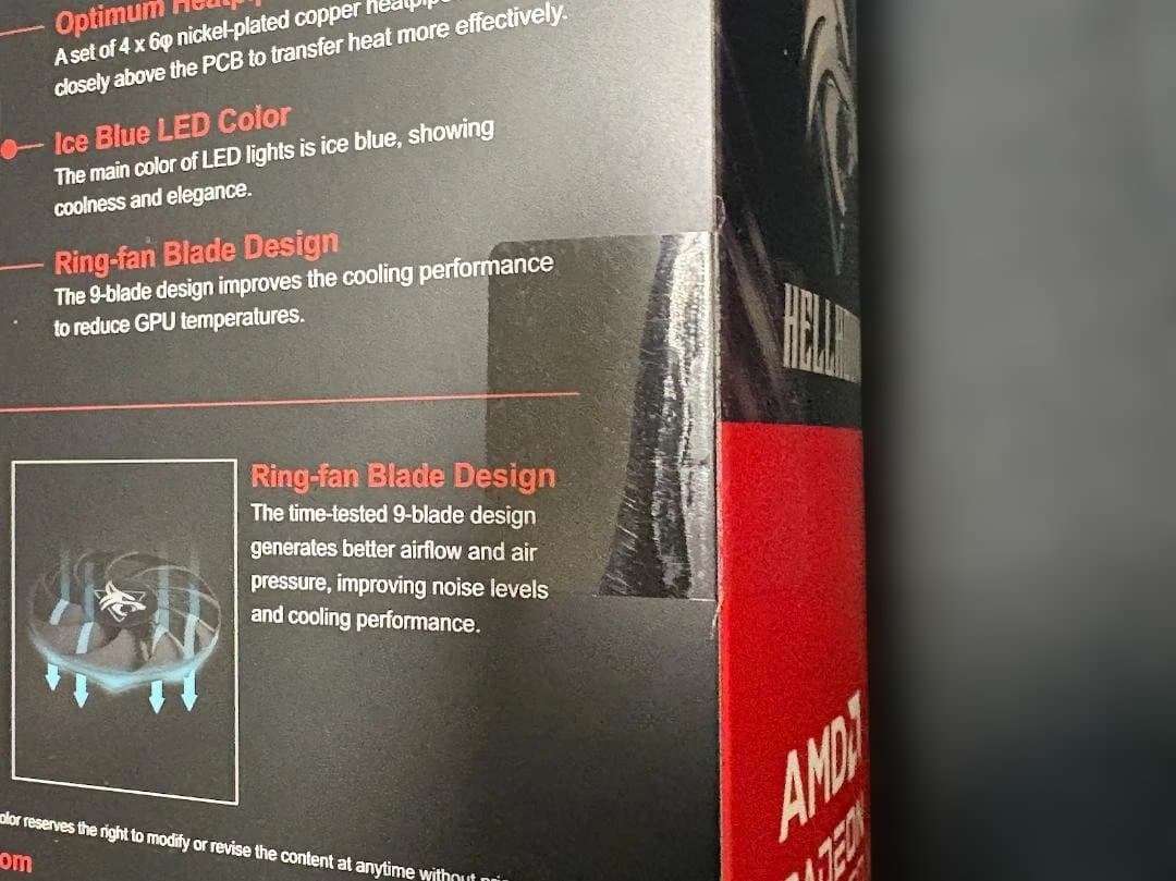 新品　PowerColor AMD Radeon RX 9060XT 16GB②