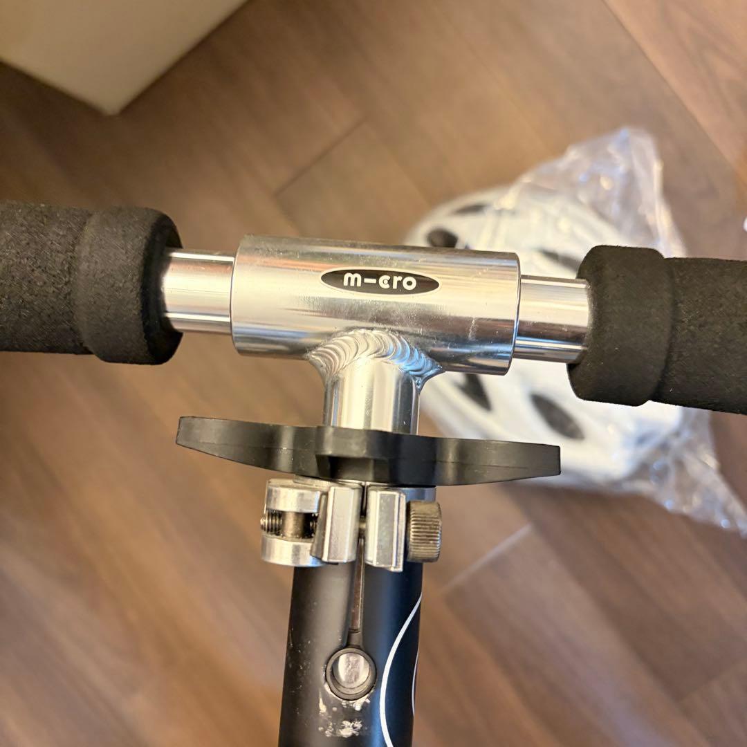 マイクロスクーター インターロック キックボード micro ヘルメット付き