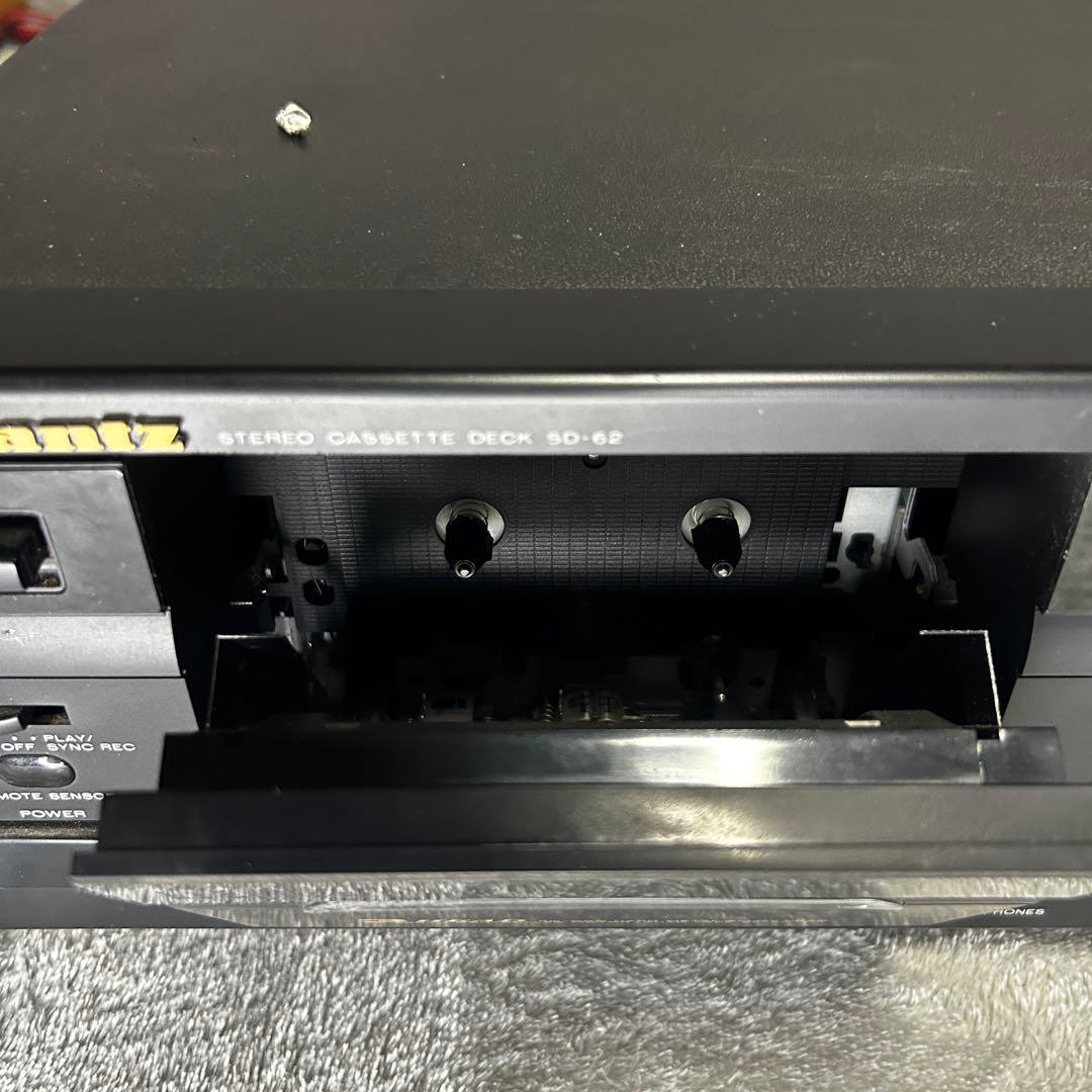 【動作確認済】Marantz 3ヘッド カセットデッキ SD-62 マランツ