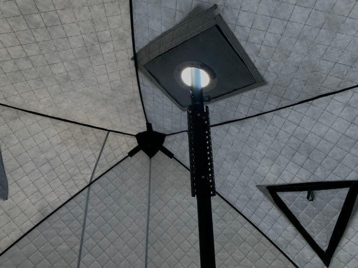 サウナテント黒色ブラック　ワンタッチ　ポップアップ式