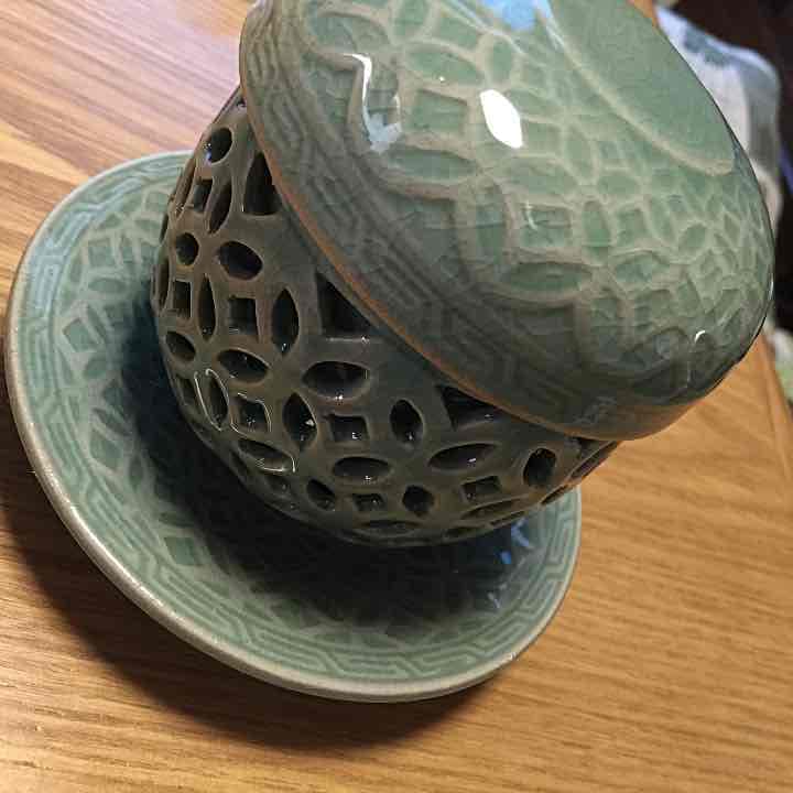 高麗青磁茶器  茶道