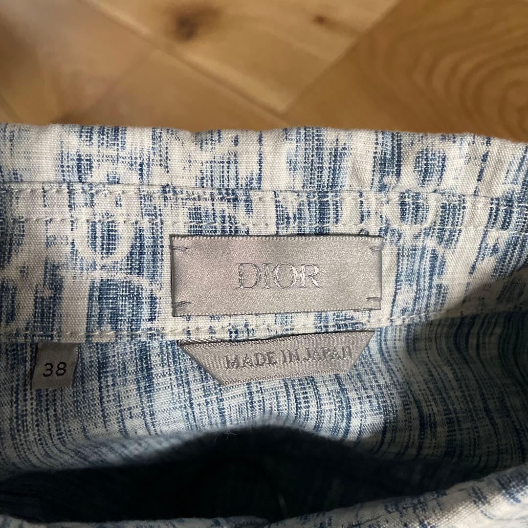 ディオール　オブリーク柄シャツ