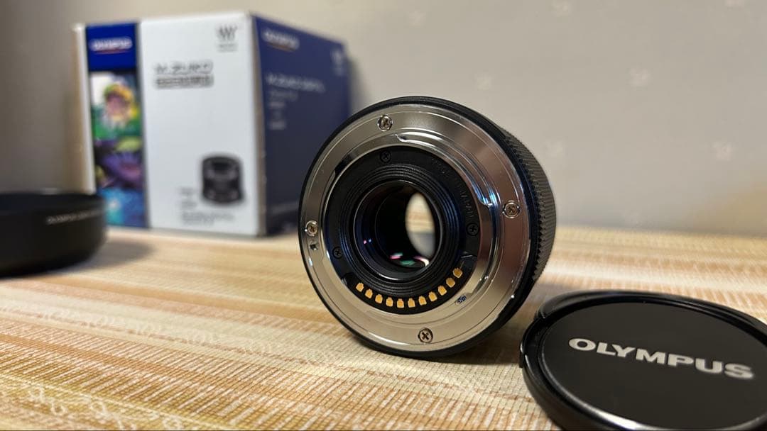 【美品】単焦点レンズ　OLYMPUS 25mm F1.8 LH-49B送料無料