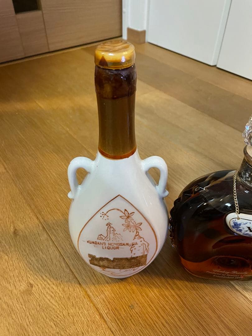 ウイスキー ブランデー 北朝鮮人参酒 4本セット