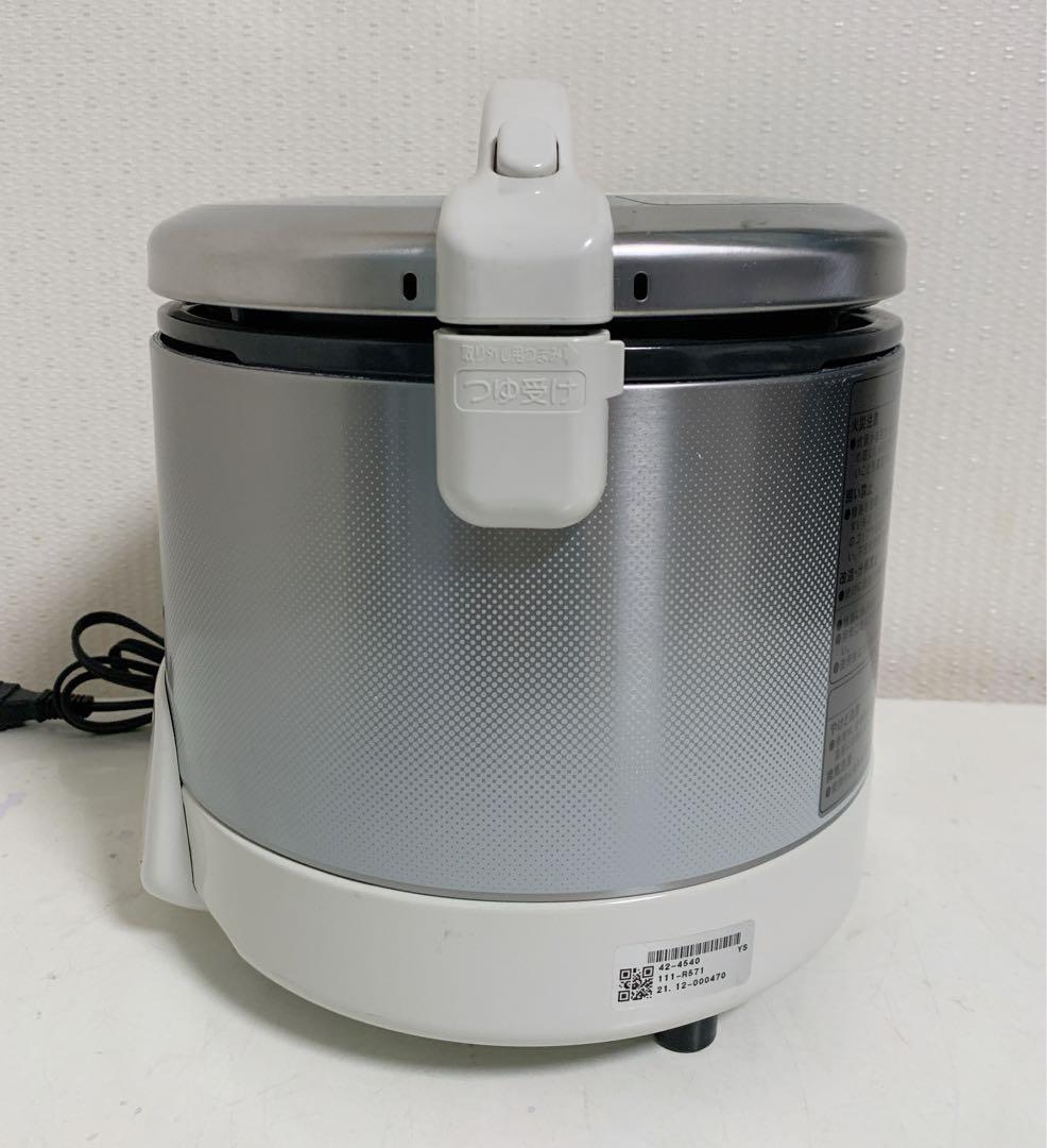 値下【美品】リンナイ　こがまる　ガス炊飯器3合保温付　都市ガス　RR-030VQ