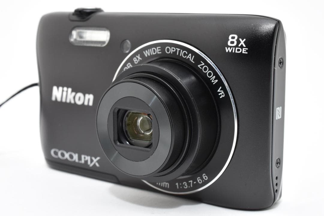 【美品】Nikon COOLPIX S3700 ブラック　動作確認済