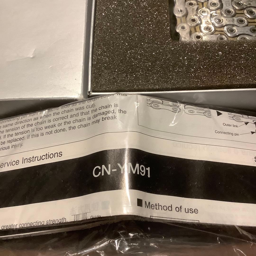 YUMEYA 新品未使用 自転車チェーン CN-YM91 取扱説明書付き