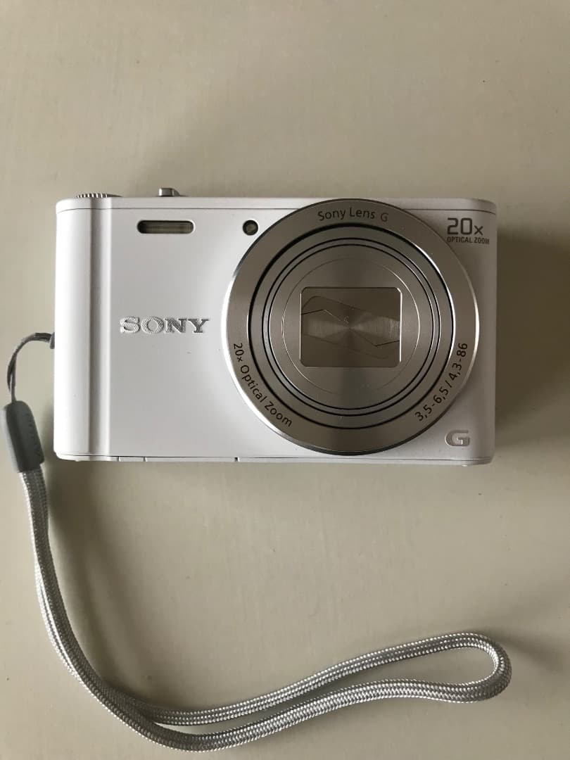 SONY デジタルカメラ Cyber-shot ホワイト