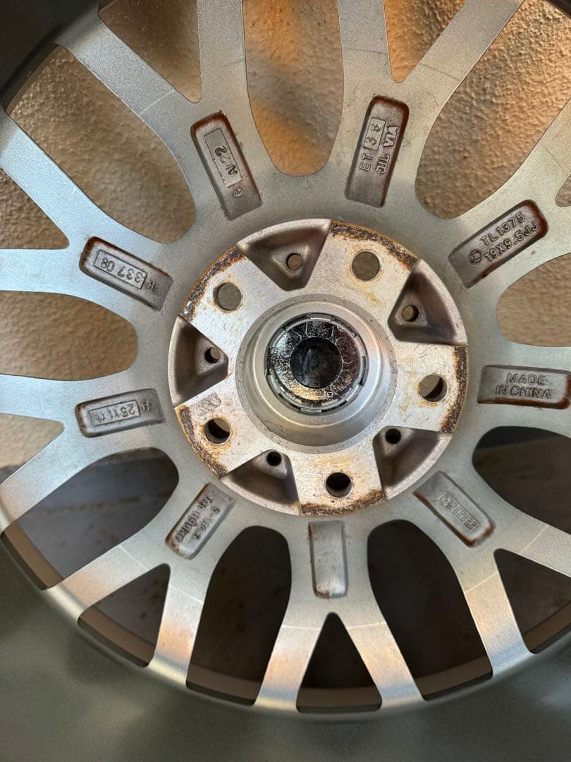 19インチ　アルミホイール4本セット　クラウン等