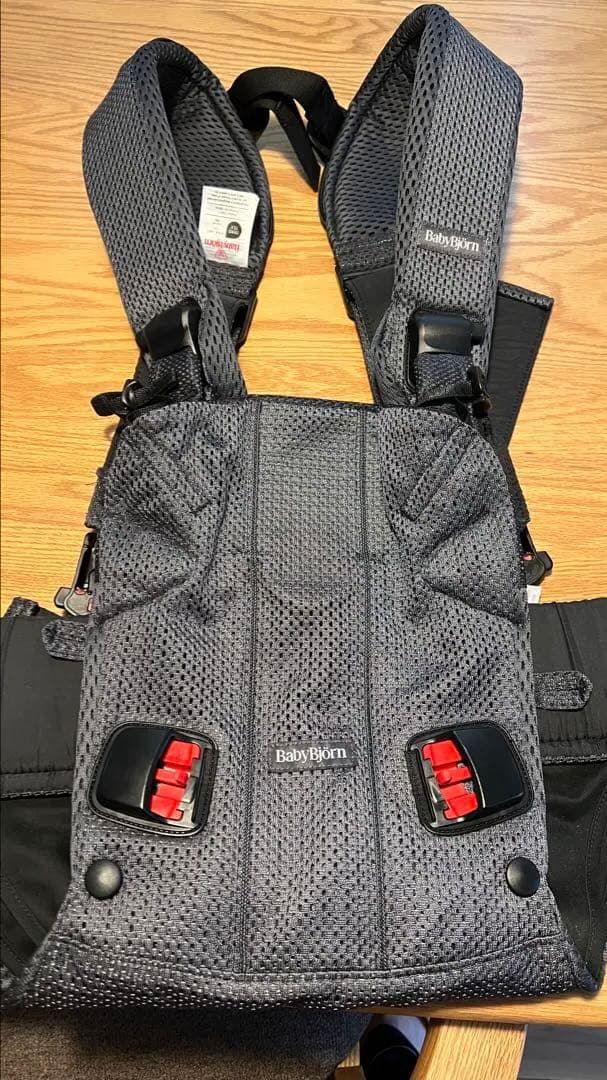 【2025.5 購入】ベビーキャリアOne Kai Airアンスラサイト 新生児