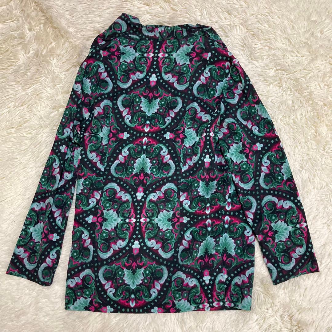 美品　ドリスヴァンノッテン　花柄　ペイズリー　カシュクール　ブラウス