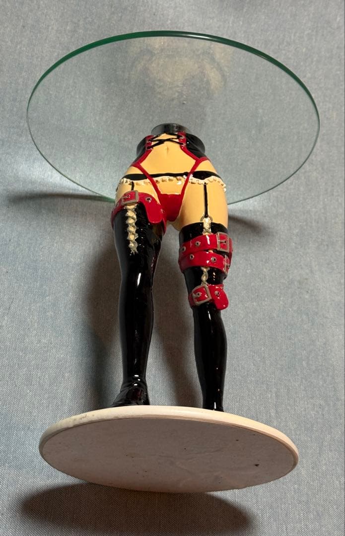 下半身型　ミニテーブル　ボンテージ　セクシー インテリアART