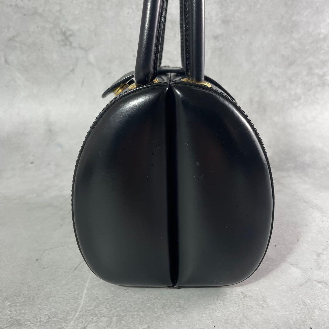 入手困難✨ ロエベ LOEWE ミニハンドバッグ フォーマルバッグ レザー 黒色