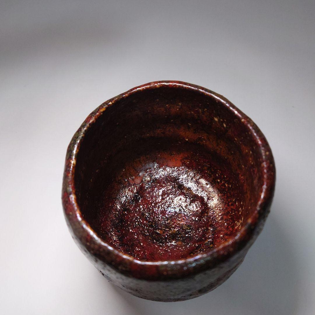 加藤石春　立田錦　楽茶碗　楽焼　筒茶碗　合箱付　抹茶茶碗　茶道具