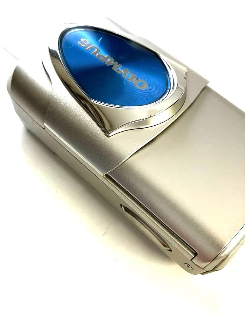 OLYMPUS μ-10 コンパクトデジタルカメラ シルバー