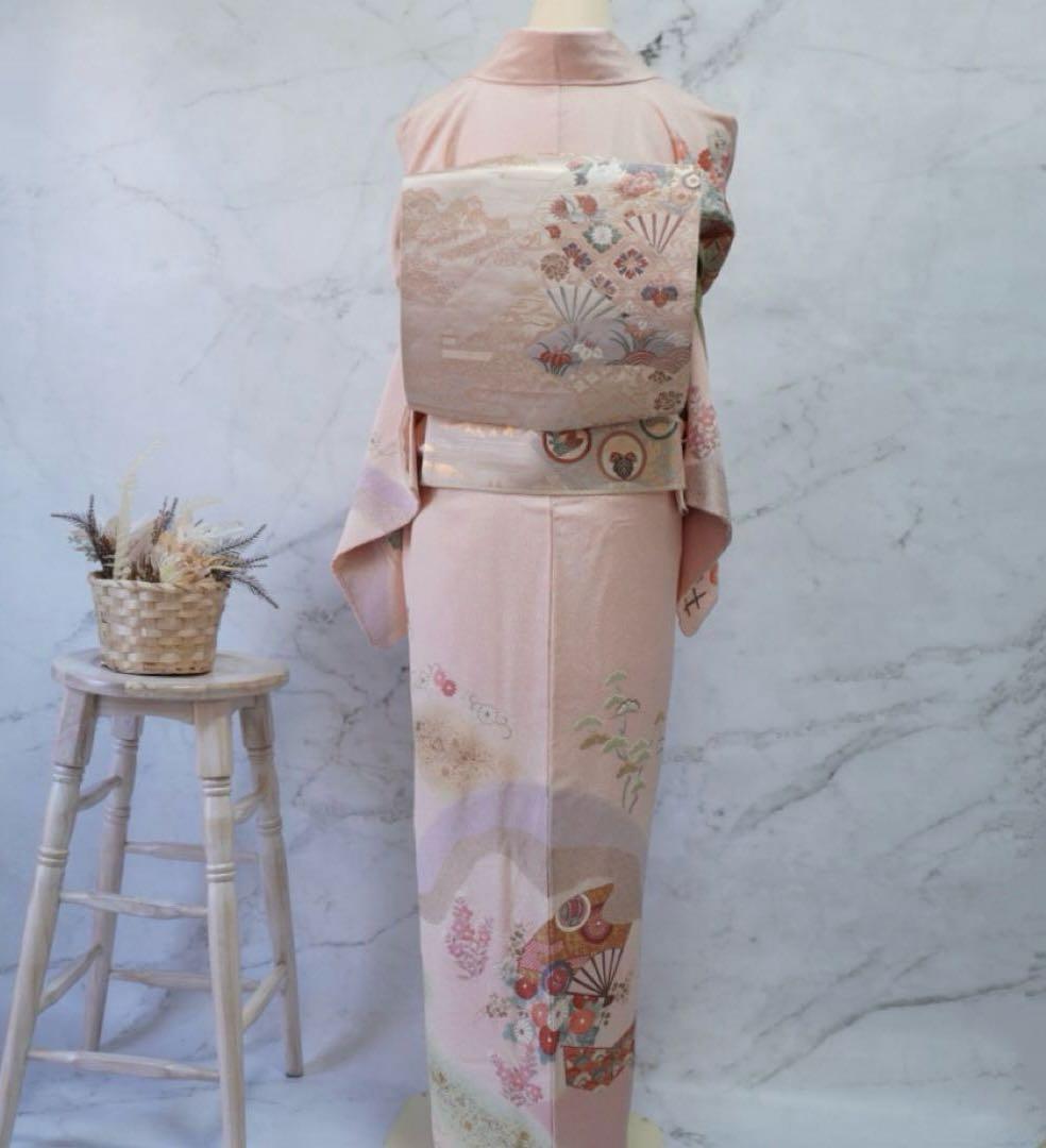 訪問着 フルセットa495 卒業式　入学式　お宮参り　七五三　結婚式