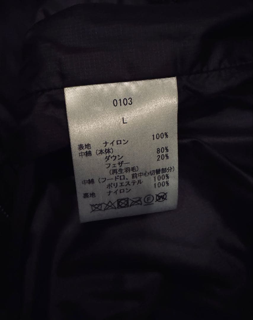 ジャケット・アウター OVY MICRO RIPSTOP NYLON HOODED DOWN