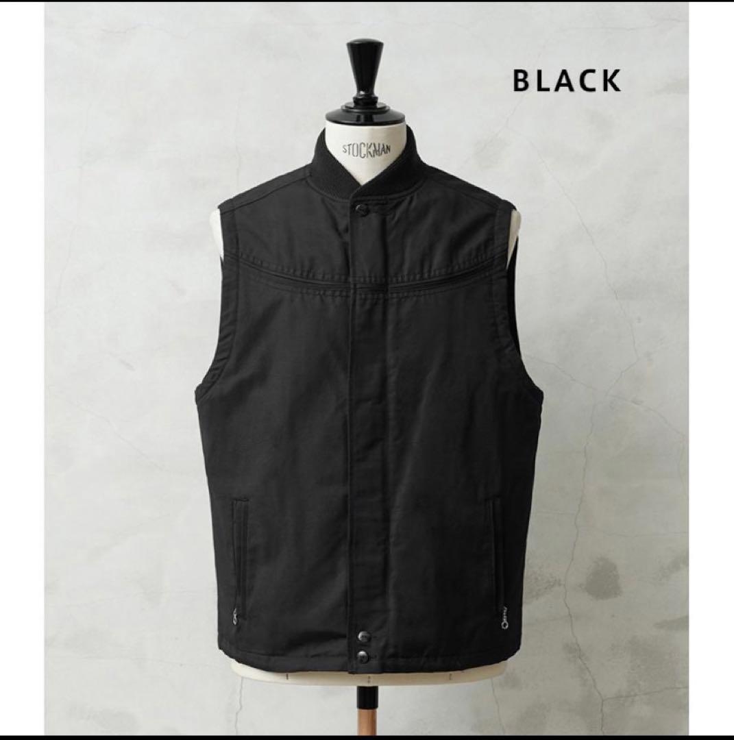 Towncraft × WAIPER ノースリーブベスト M ブラック　試着