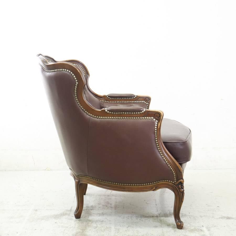 4点同時購入 にゃんコロ様 カリモク最高峰ドマーニ ルイ15世 1人掛けソファ2