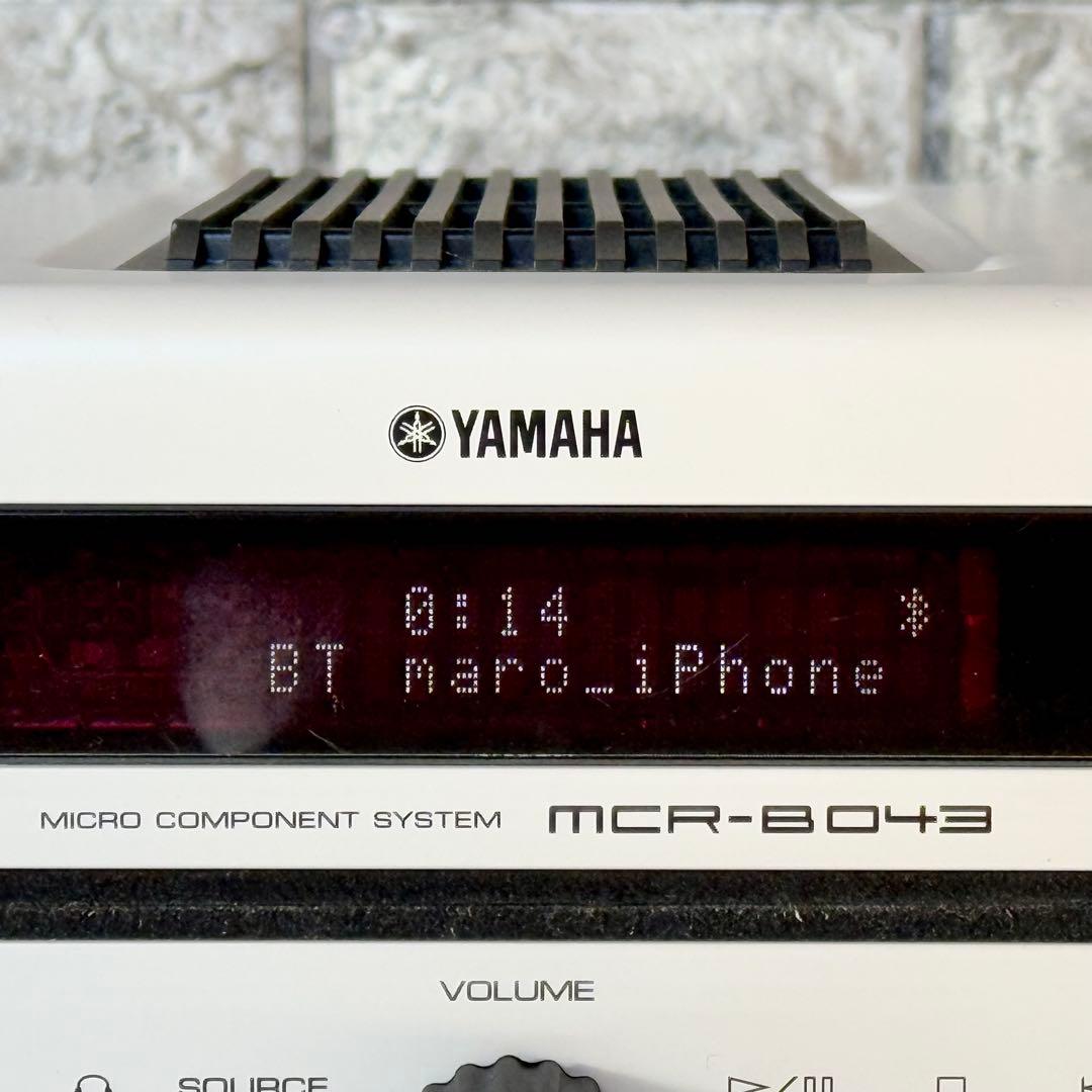 YAMAHA Bluetooth対応マイクロコンポ MCR-B043