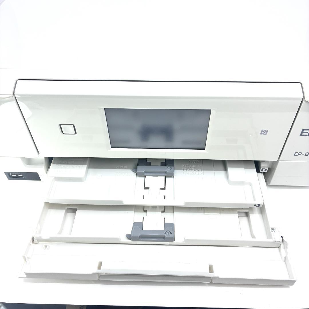 EPSON EP-808AW インクジェットプリンター+純正インク6本 ジャンク