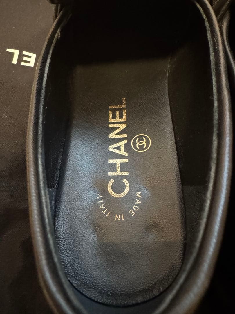 ✨CHANEL シャネル チェーン ローファー ココマーク ブラック ✨