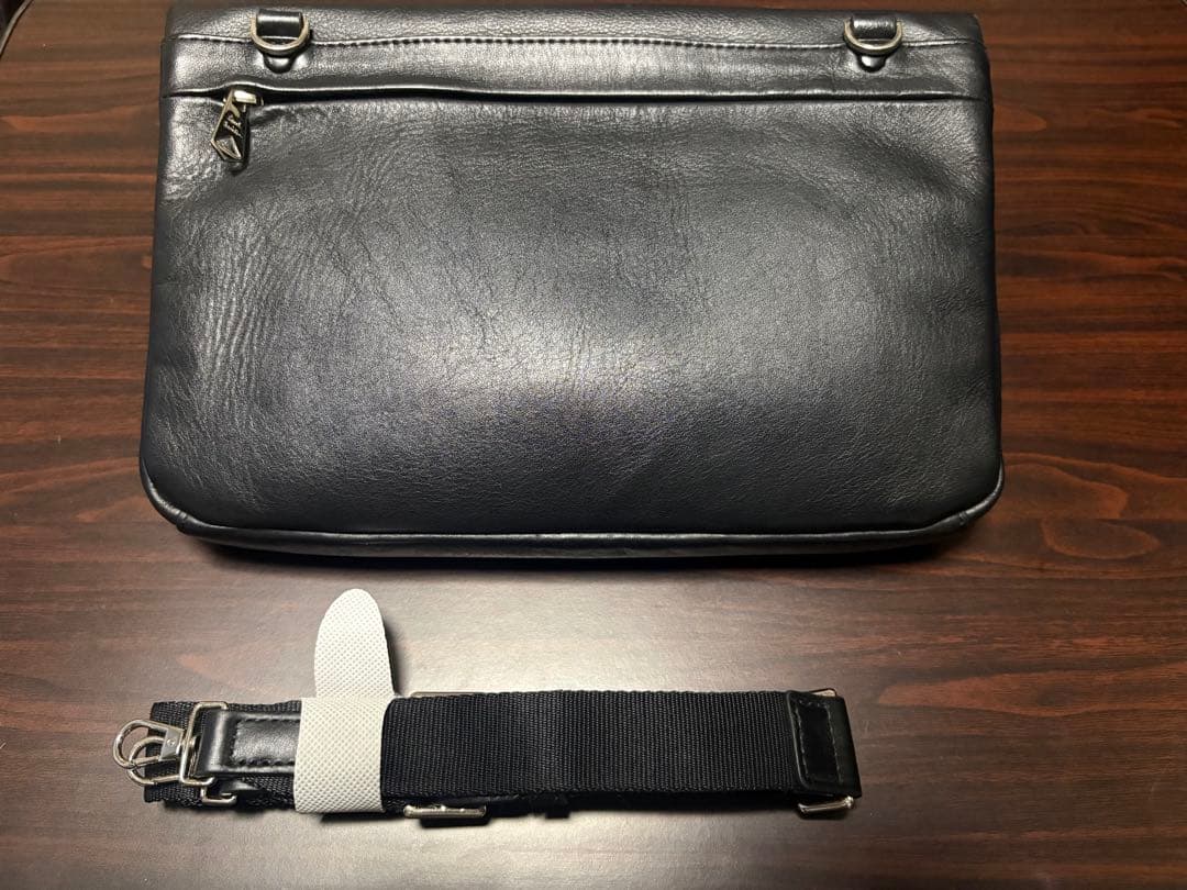 Paul Smith 黒 レザー バッグ