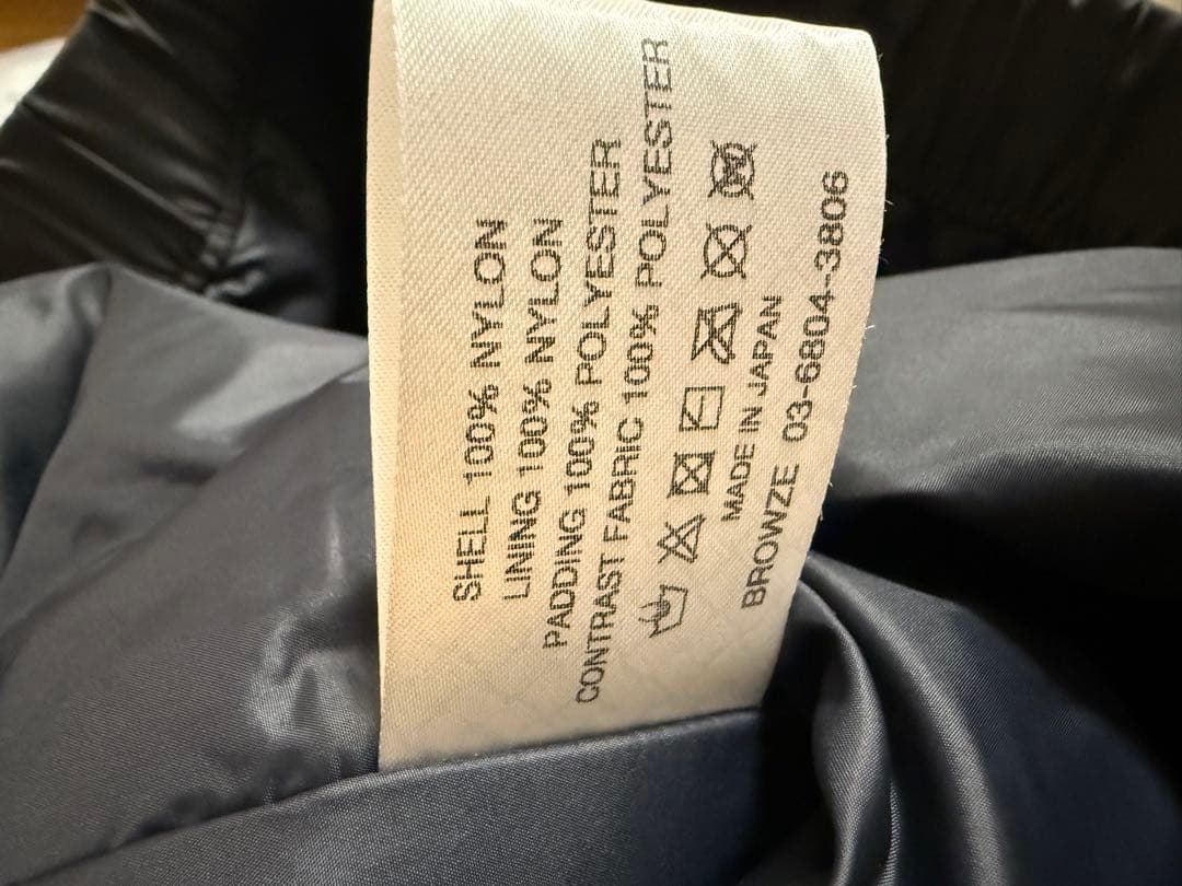 ENNOY PADDED NYLON SETUP GRAYエンノイセットアップ