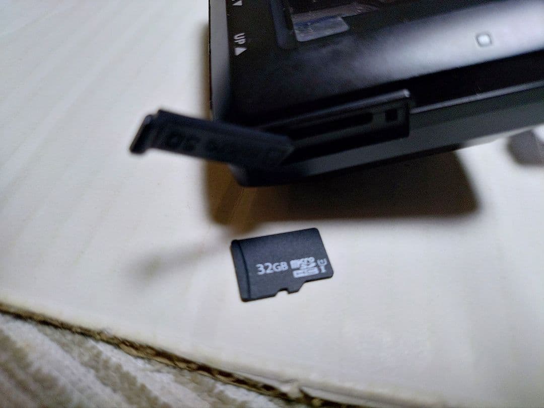 マルトク商会コムテックZDR-016型前後2カメラ完全作動確認フルセット