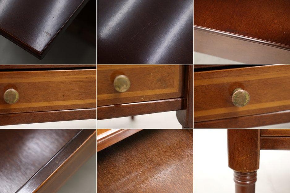 U.S. アメリカ ボンベイ サイドテーブル ラック ベッドサイド ヴィンテージ