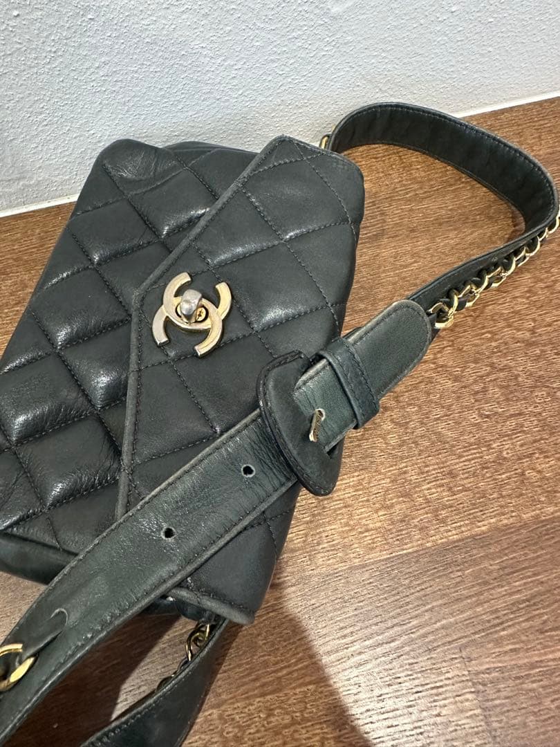 シャネル　CHANEL マトラッセ　ウエストバッグ