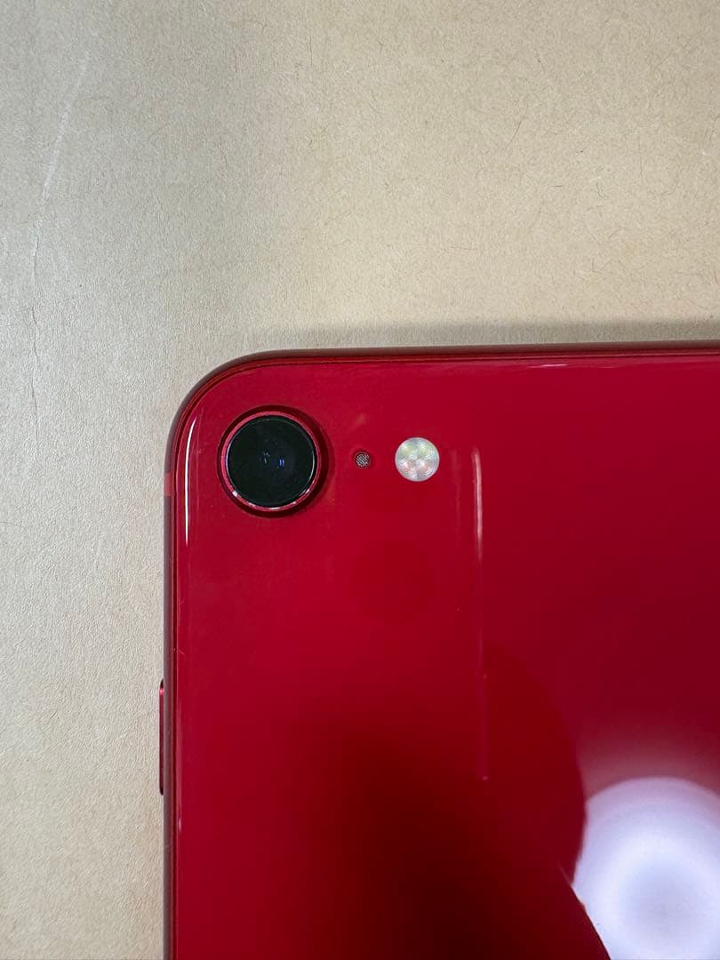 美品SIMフリーiPhoneSE2 64GB PRODUCT(RED)