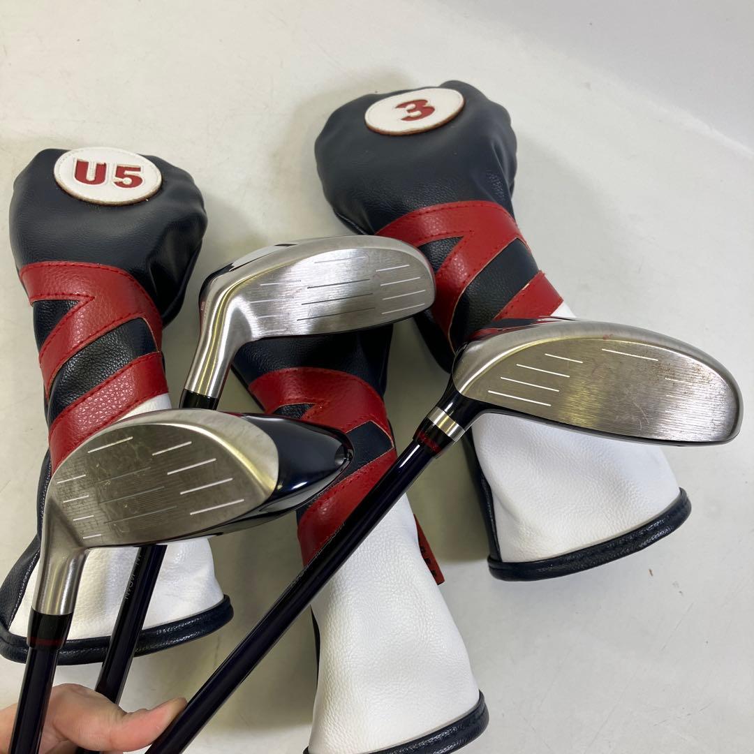 ONOFF AKA 2021年モデル アイアン フェアウェイウッド 9本まとめ